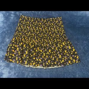 NWT F21 Floral Miniskirt